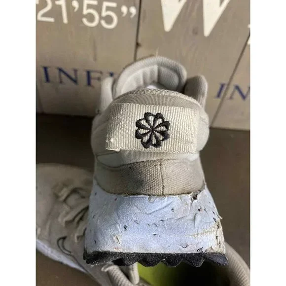 Nike Crater Remixa Shoes Grey Fog Black Chambray Blue DC6916-001 Mens 7.5 - Picture 4 of 6